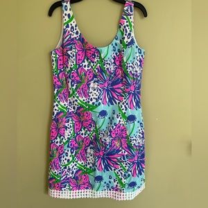 Lilly Pulitzer Eaton Shift Dress Size 4